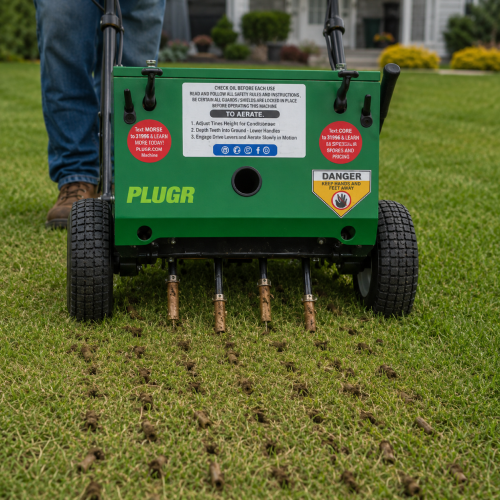 Lawn aeration service in Clarence Rockland, Ontario